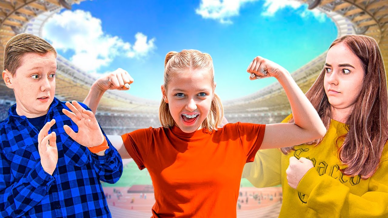 Момчета срещу Момичета! 🏆 Кой ще победи в домашните Олимпийски игри? | Amelka Karamelka BG