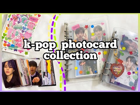 MY K POP PHOTOCARD COLLECTION 2020  организация фотокарт