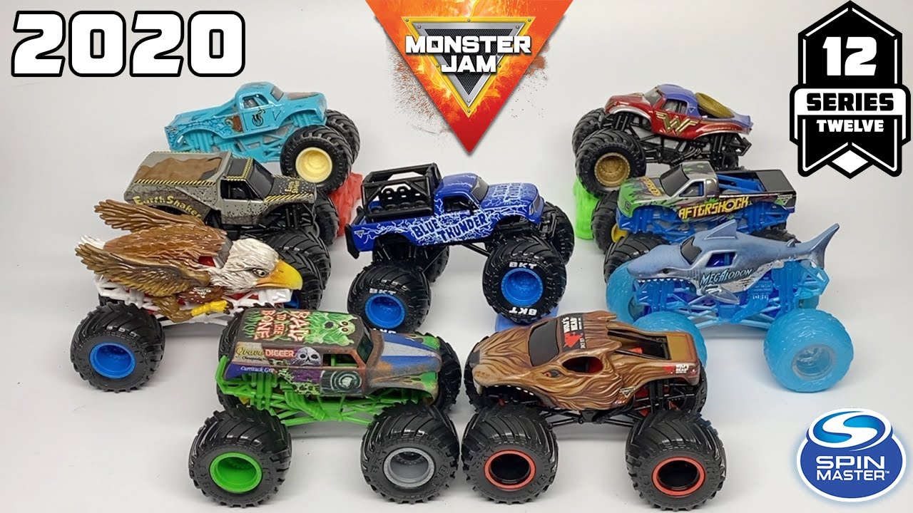 Hot Wheels Monster Trucks 1:64 Scale Vehicle 2023 Mix 12