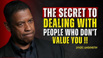 Why Silence Is the Most Powerful Response to Being Ignored | Denzel Washington Motivation