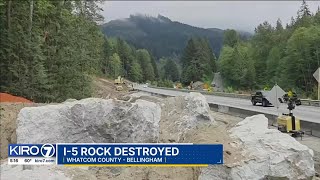 Beloved Bellingham rock destroyed