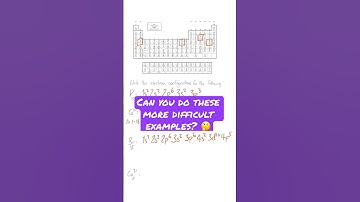 Electron Configurations | A level Chemistry
