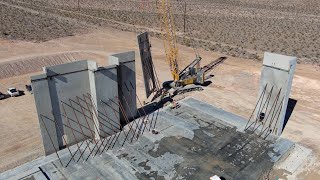 Moonwater West - Construction Update - Walls Tilting Feb 2024