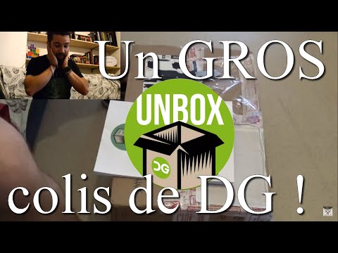 UNBOX DG : un GROS colis surprise ! (n°340) @Bleiz39