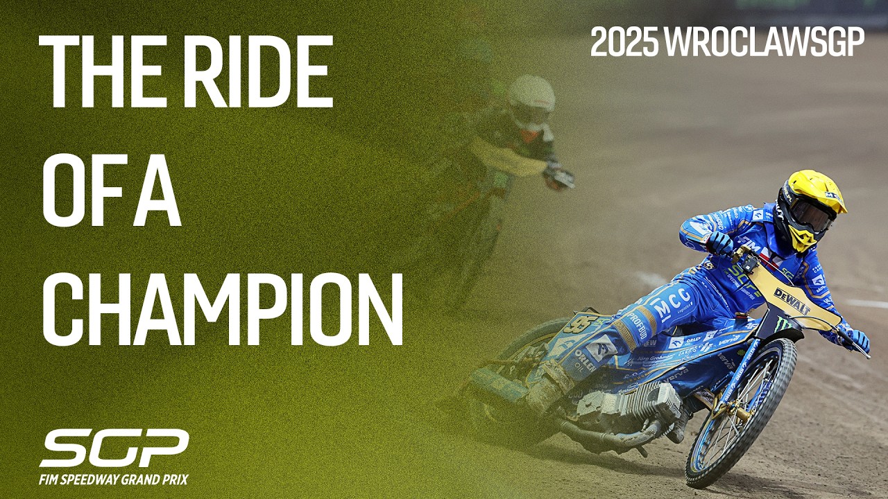 The Ride Of A CHAMPION | 2025 - WroclawSGP | FIM Speedway Grand