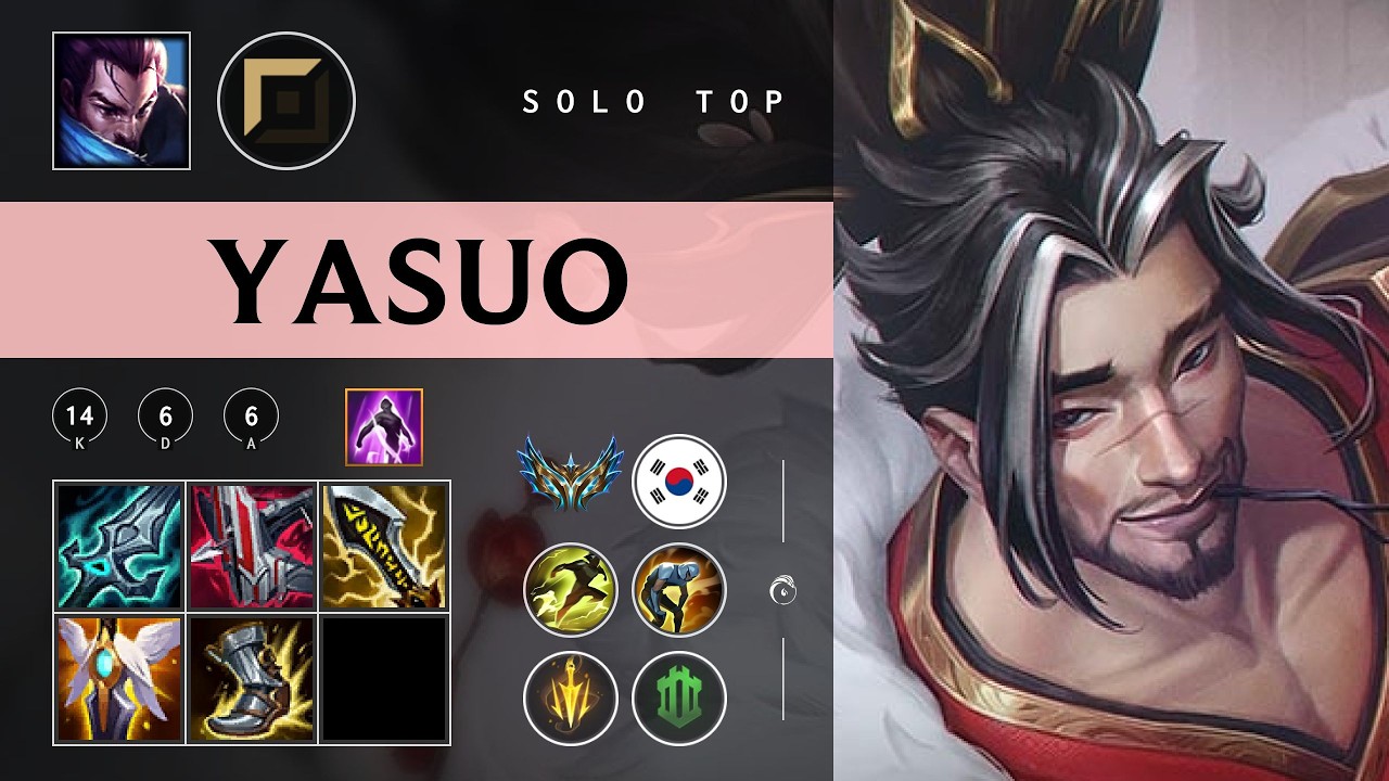 Yasuo Top vs Gangplank - KR Challenger Patch 26.04