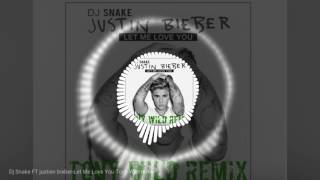 Dj Snake Ft Justin bieber - Let Me Love You - (Tony Wild remix)