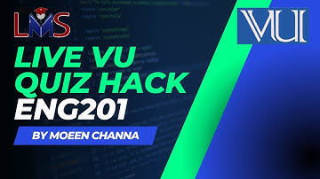 ENG201 Quiz 4 Video 2 Solved Virtual University