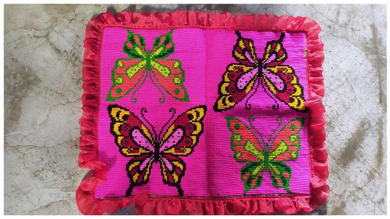 ason Selai design// complete ason// butterfly cross stitch design ...