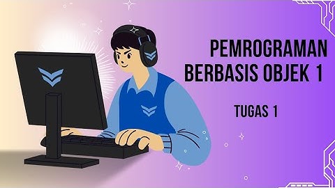 Tugas 1 Pemrograman Berbasis Objek 1 - Riski Hidayat - 2310010024 - Nonreg 4A TI Banjarmasin