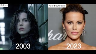 Underworld (2003 film).Actors and actresses, then and now in 2023.