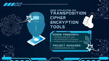 Demo Application Mini PBL RKS-110 Transposition Cipher Encryption Tools