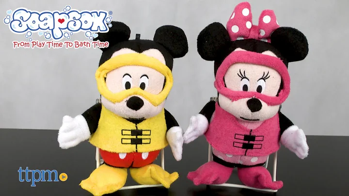 Disney Baby Mickey Mouse & Minnie Mouse Bath Scrub...
