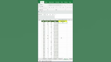 Get Day of any Date in Ms Within 1 minute | Excel tips and trick | #Excel #Tips #shortcuts