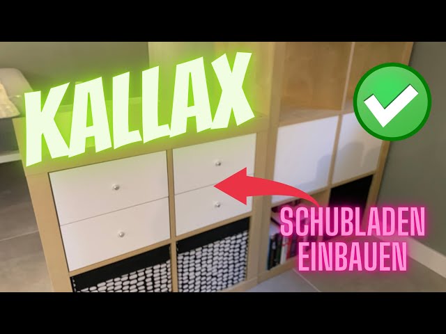 Installing IKEA KALLAX drawer inserts 🗄️