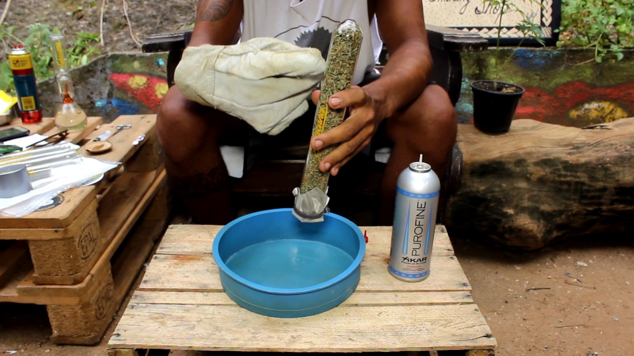 Extração de Butano Honey Oil -BHO / Review Extrator Tabacana