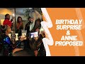 VIRAL ENGANGMENT | ANNIES BDAY SURPRISE 12/21