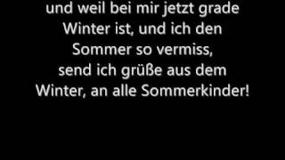 Pohlmann - Wenn jetzt sommer wär (mit Lyrics) chords