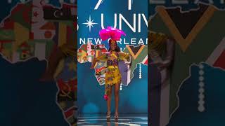 Miss Universe South Africa National Costume 71St Miss Universe