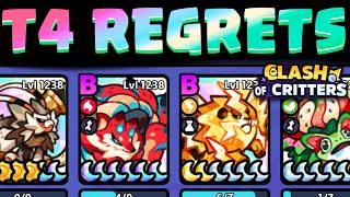 Clash of Critters - TIER 4's Are Nice but These are what i REGRET... screenshot 4