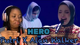 Alan Walker X Putri Ariani - Hero | TIKTOK AWARDS INDONESIA 2023 Reaction