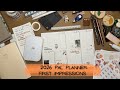 2026 PAL Planner First Impressions // Mock-up testing