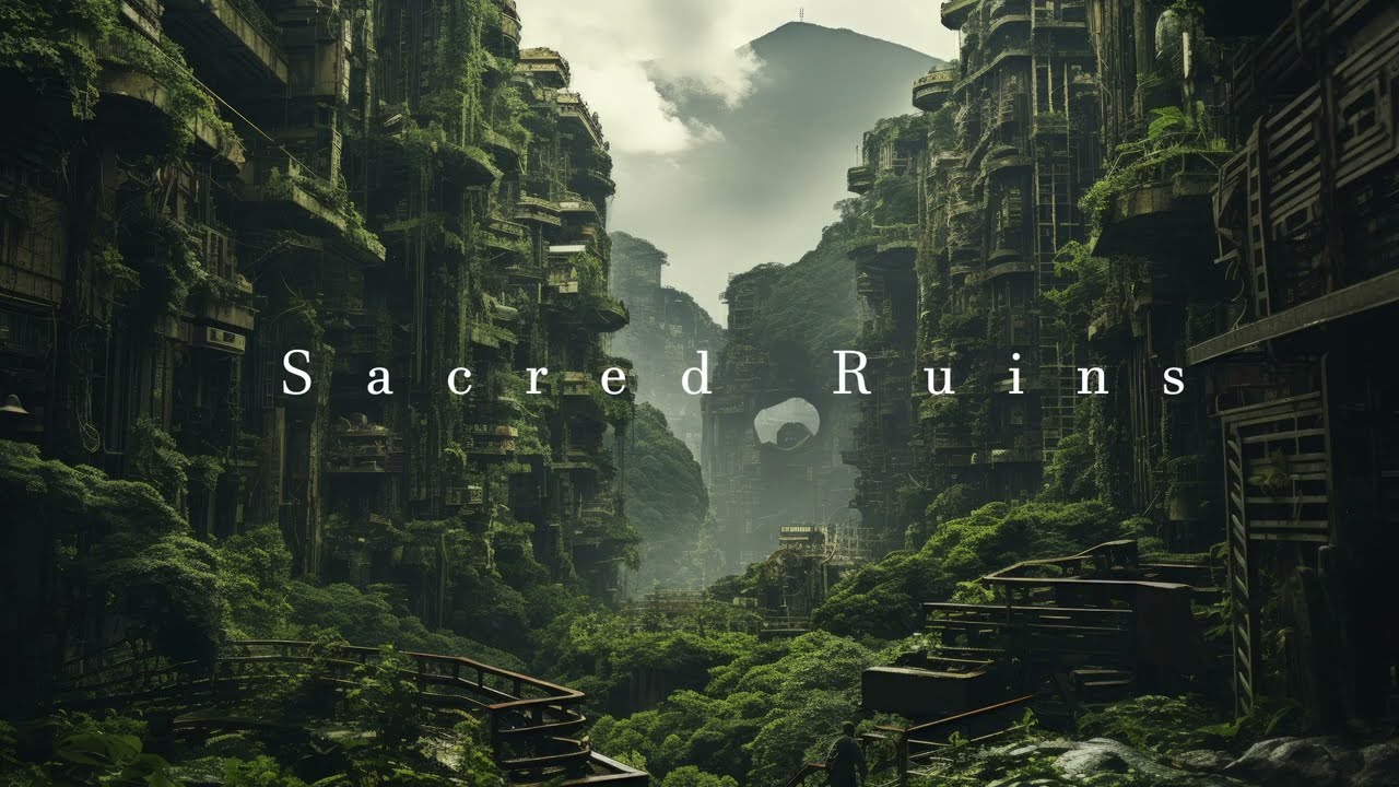 Tibetan Meditation Music in Sacred Ruins – Relaxing Ambient Soundscape for Calm & Sleep