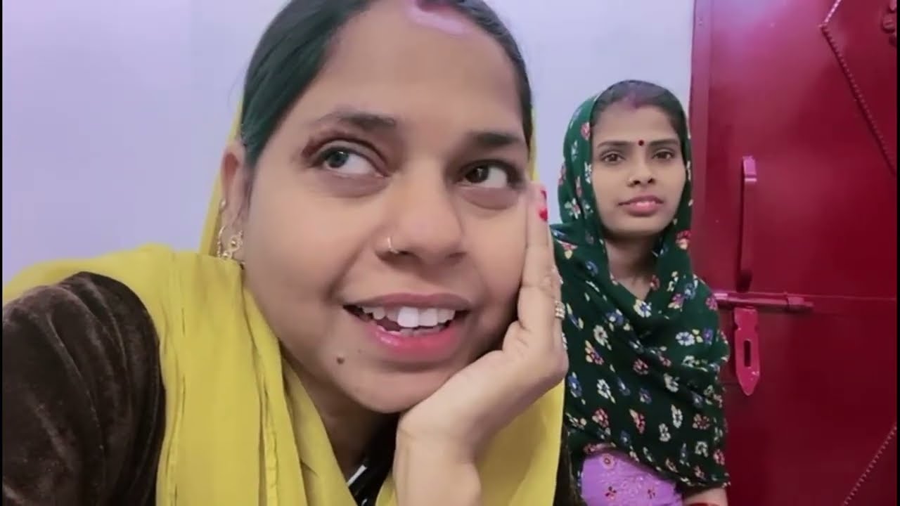 Jinval family vlog.624.सक्रात पर हम तीनों ने करी रानी को और जीजा को मनाने कि तैयरी