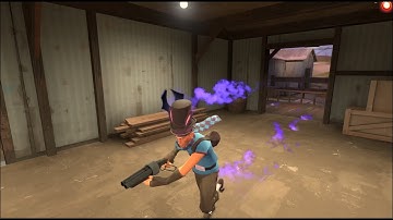 TF2 Unusual Combo - Poisoned Shadows + Headless Horseshoes (Scout)