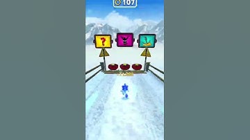 Sonic gameplay ios | sonic dash | sonic boom | #shorts