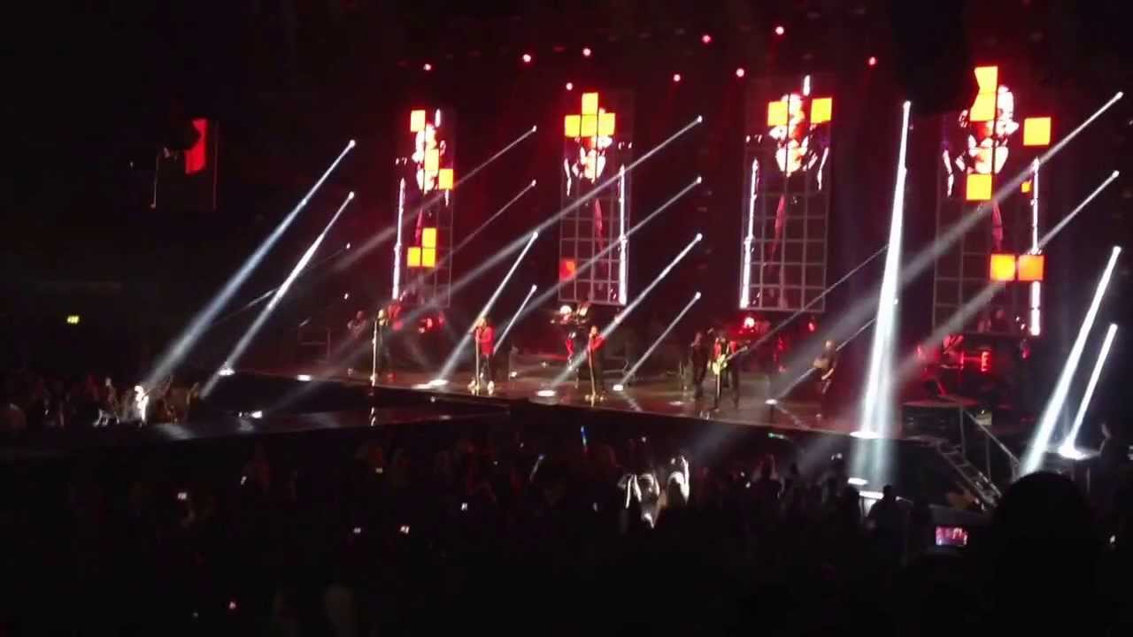 JLS - Treasure [Bruno Mars Cover] (Goodbye - The Greatest Hits Tour - Odyssey Arena Belfast)