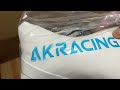 AK racing seat california series build