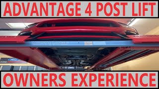 Advantage Lifts 4 Post Lift Owners Review