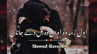 Awal Zama Wo Aos Da Bal Dy Janan  Slowedreverb  Pashto New Song   Raja Typist 