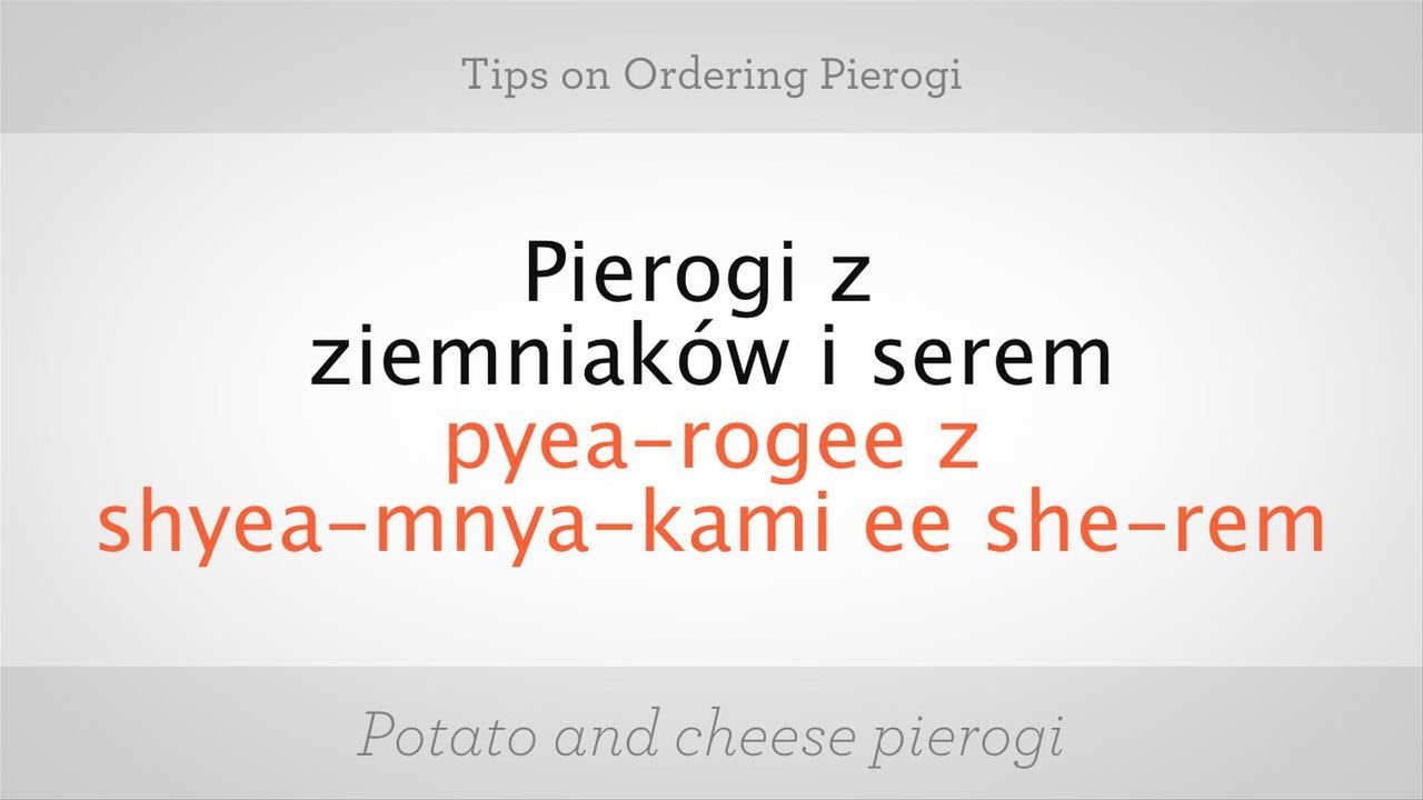 How To Order A Shot Of Vodka In Polish | Polish Lessons