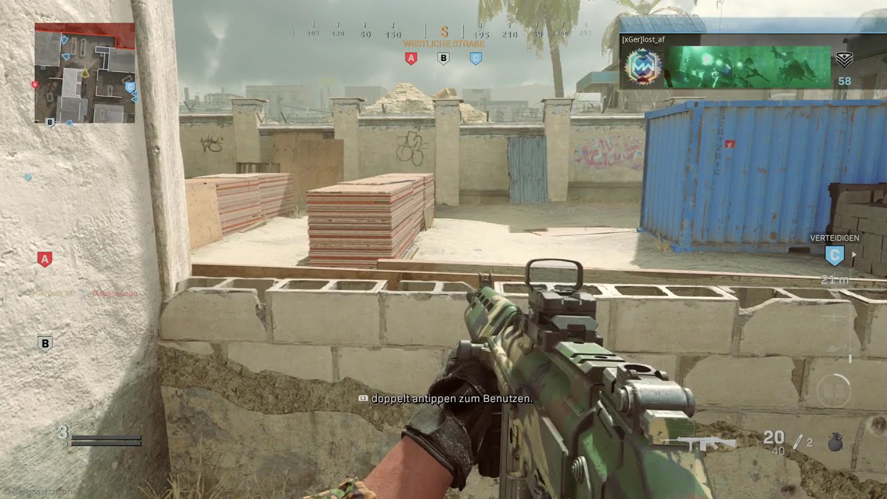Call of Duty: Modern Warfare Grenade Spawnkill.