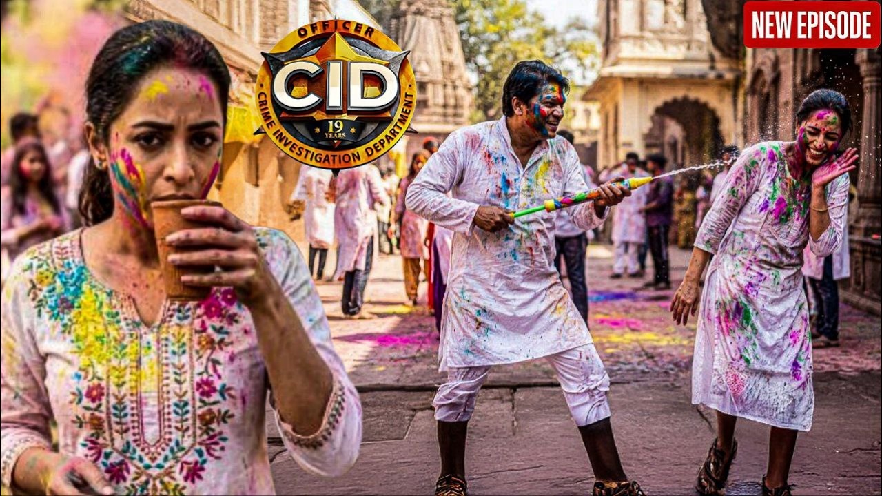 Abhijeet और Purvi वृंदावन में होली खेलने पहुँचे || Cid Latest Episodes ||