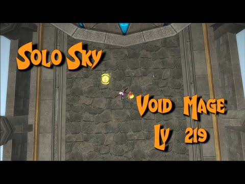 Rappelz - Gambit Void Mage Lv 219 Solo Sky Fortress