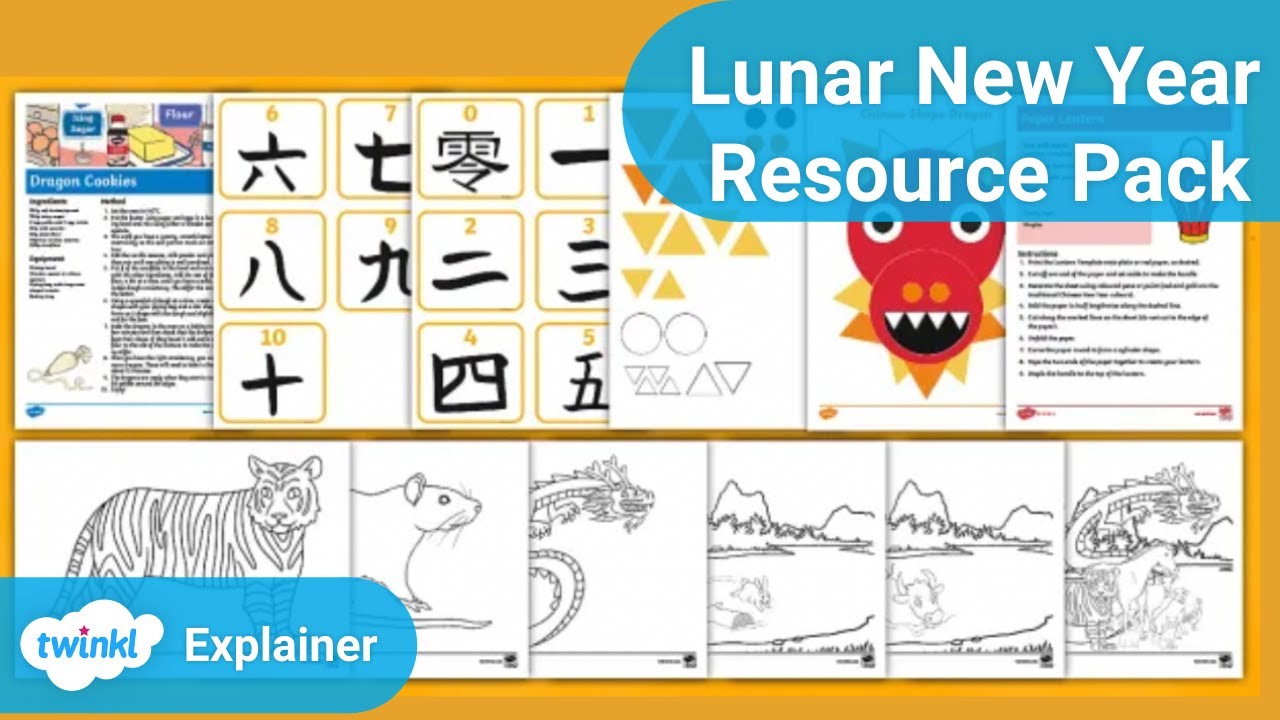 Lunar New Year Resource Pack