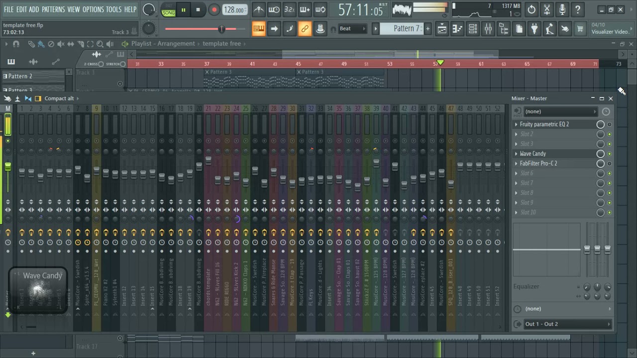 Free / Template Progressive House / By Lostvoic3s