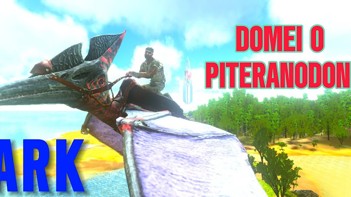 FINALMENTE EU POSSO VOAR NO ARK DOMANDO O PITERANODON _ARK SURVIVO EVOLVED.