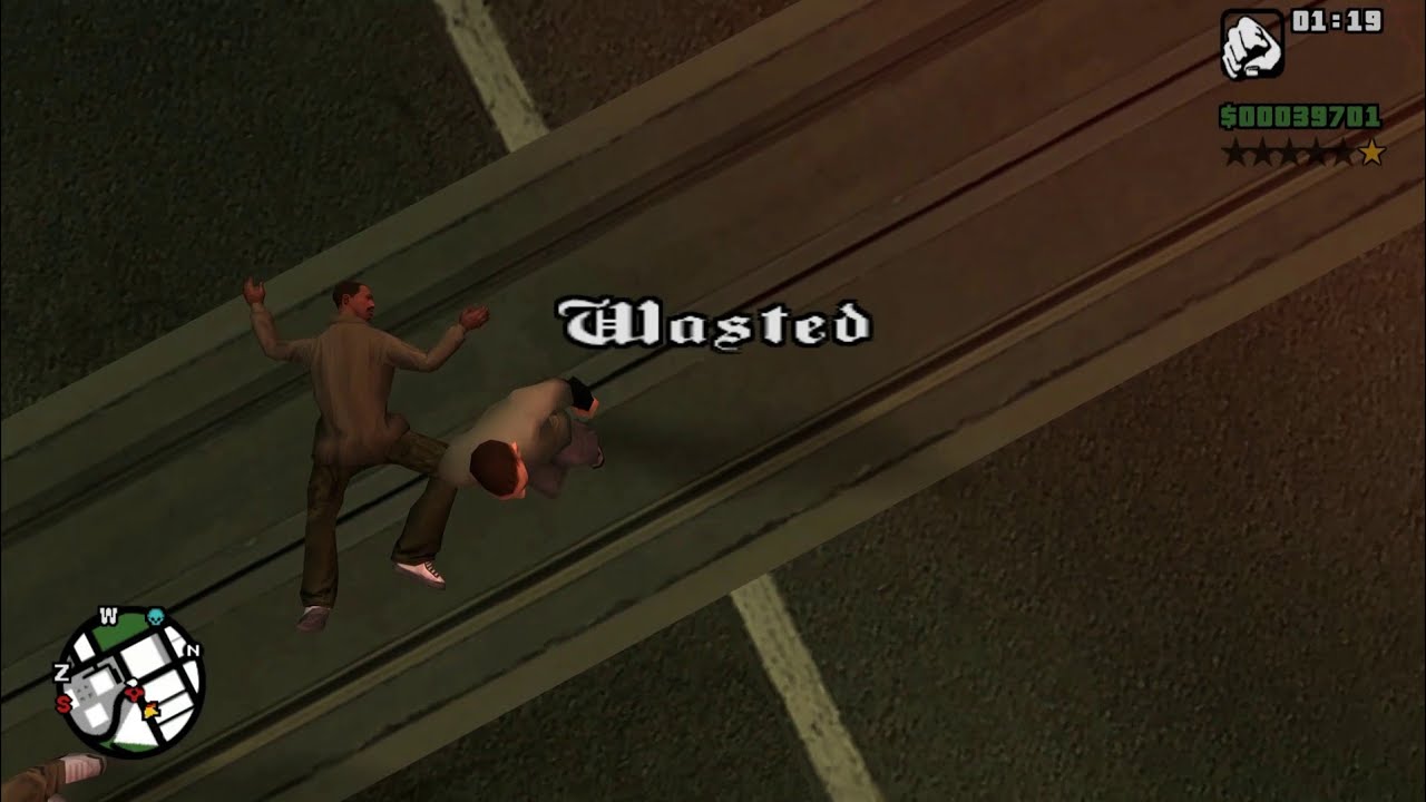 GTA San Andreas Wasted #69 (1080p60)