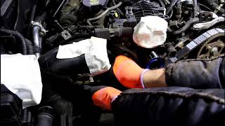 картинка: Замена ремня и роликов ГРМ  2часть Land Rover Discovery 3 Ленд Ровер Дискавери 3