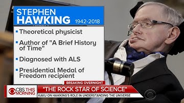 Michio Kaku - Stephen Hawking Tribute