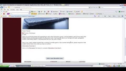 Grading a Discussion post in Moodle