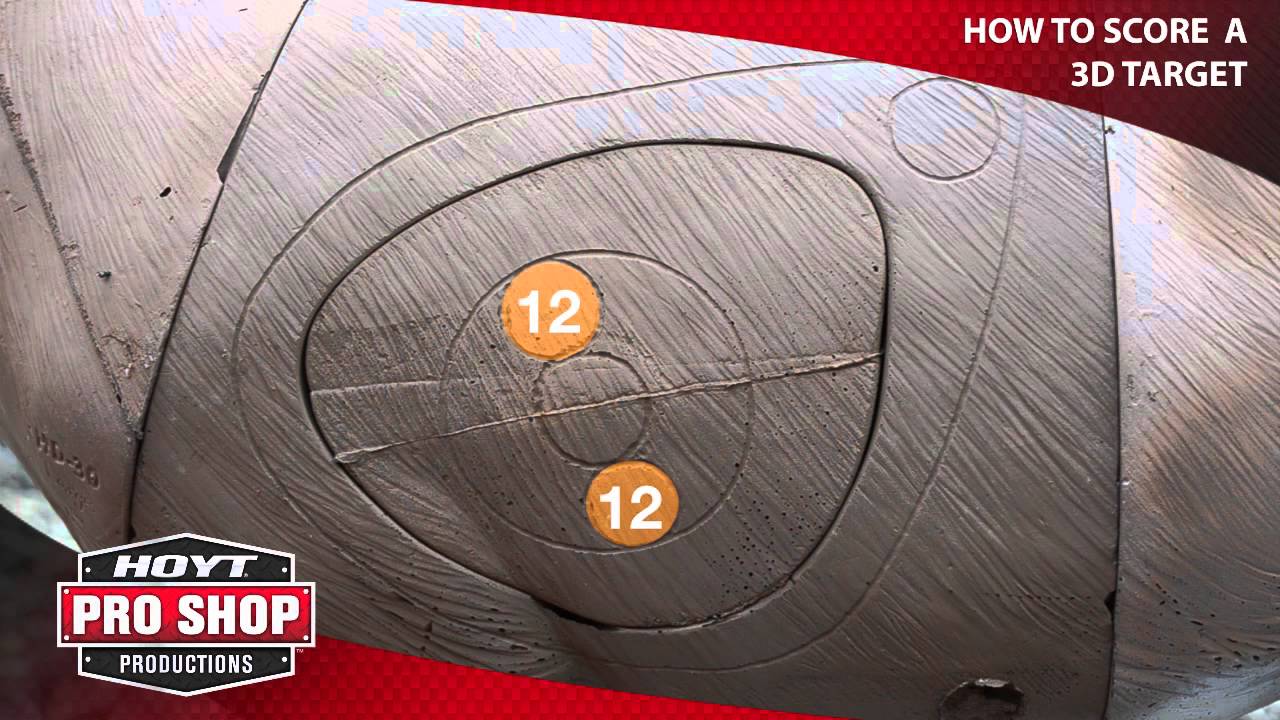 Archery Target Scoring Chart