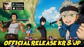 Black Clover Mobile KR/JP Official Release!! free Reroll Gacha 200x IKUZOOO screenshot 5