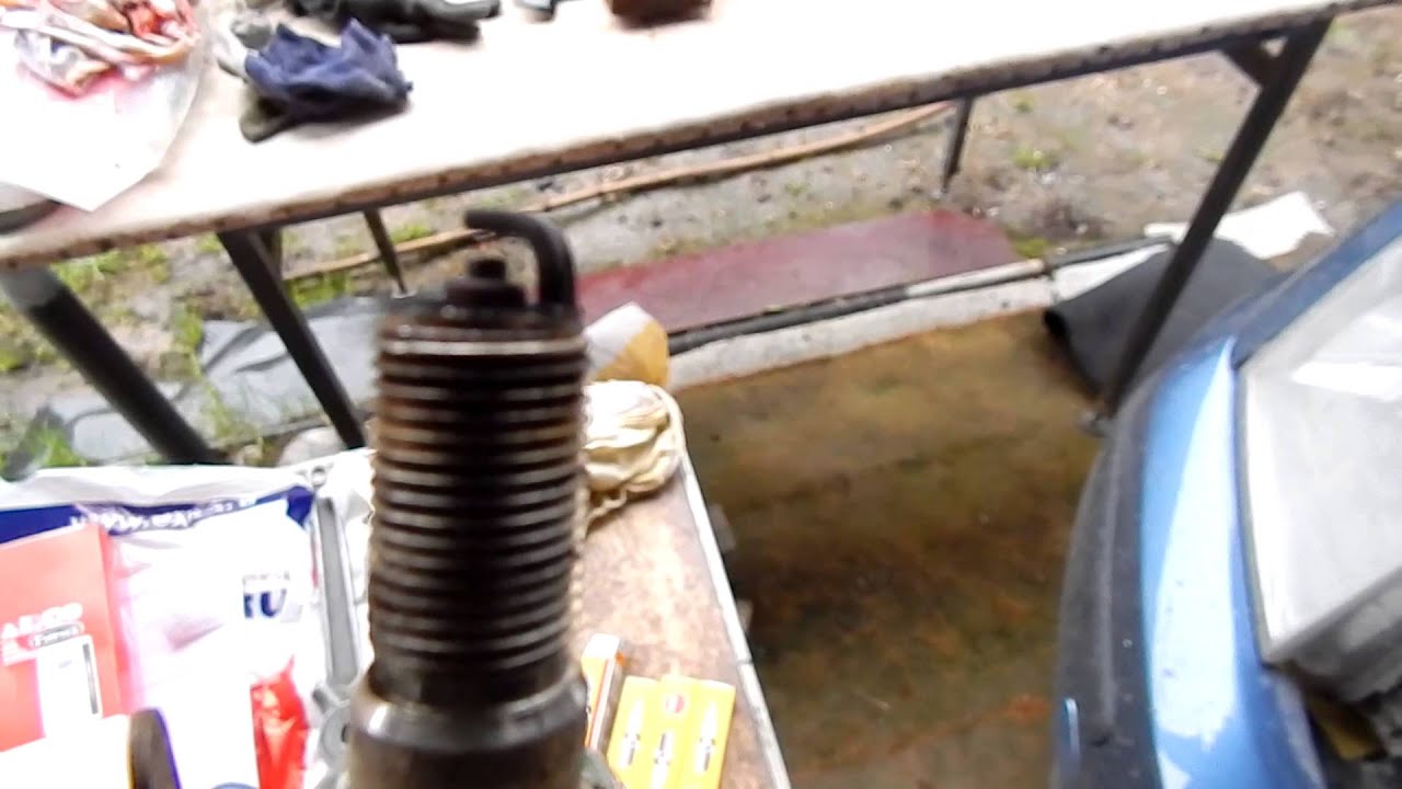 Замена свечей на Fusion