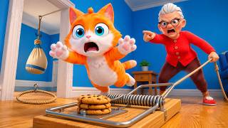 GRANNY Set Traps All Over Her HOUSE!