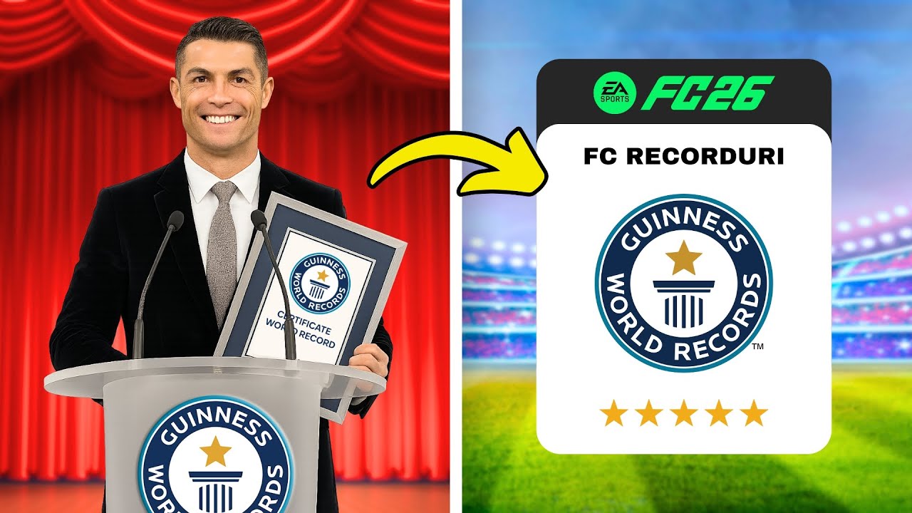 Am creat echipa fotbaliștilor ce dețin RECORDURI MONDIALE 🥇